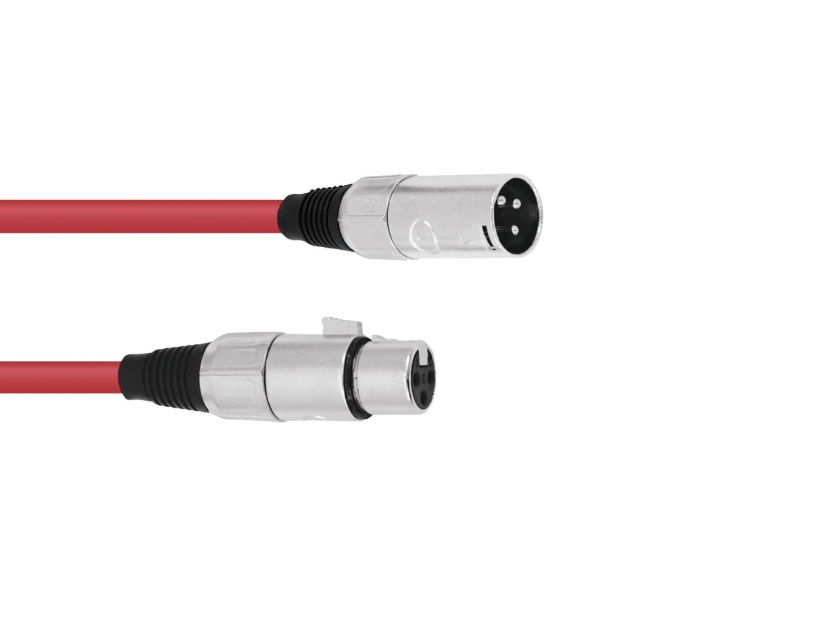 OMNITRONICXLR cable 3pin 5m rdArticle-No: 30220905