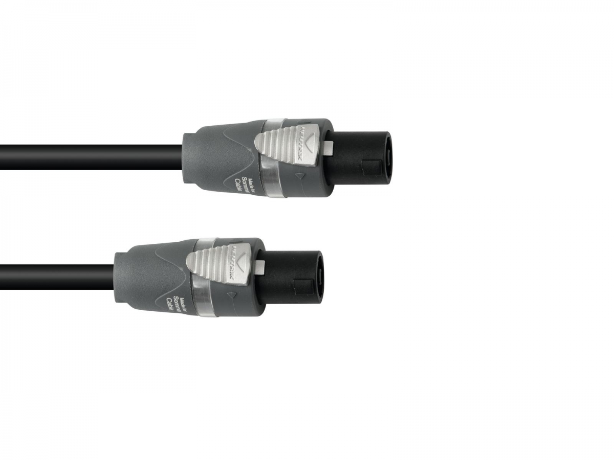 SOMMER CABLESpeaker cable Speakon 2x2.5 2.5m bkArticle-No: 30227612