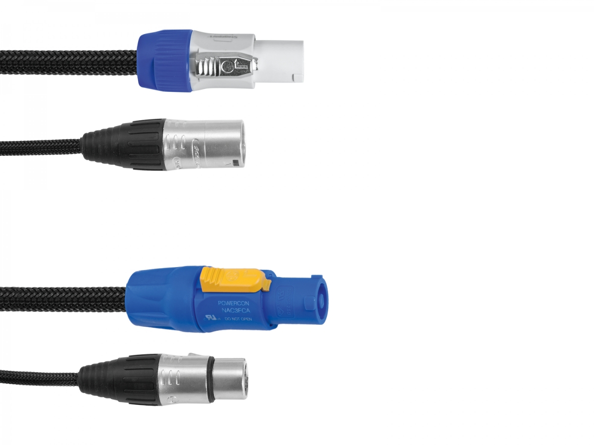 EUROLITECombi Cable DMX P-Con/3pin XLR 1,5mArticle-No: 30227780