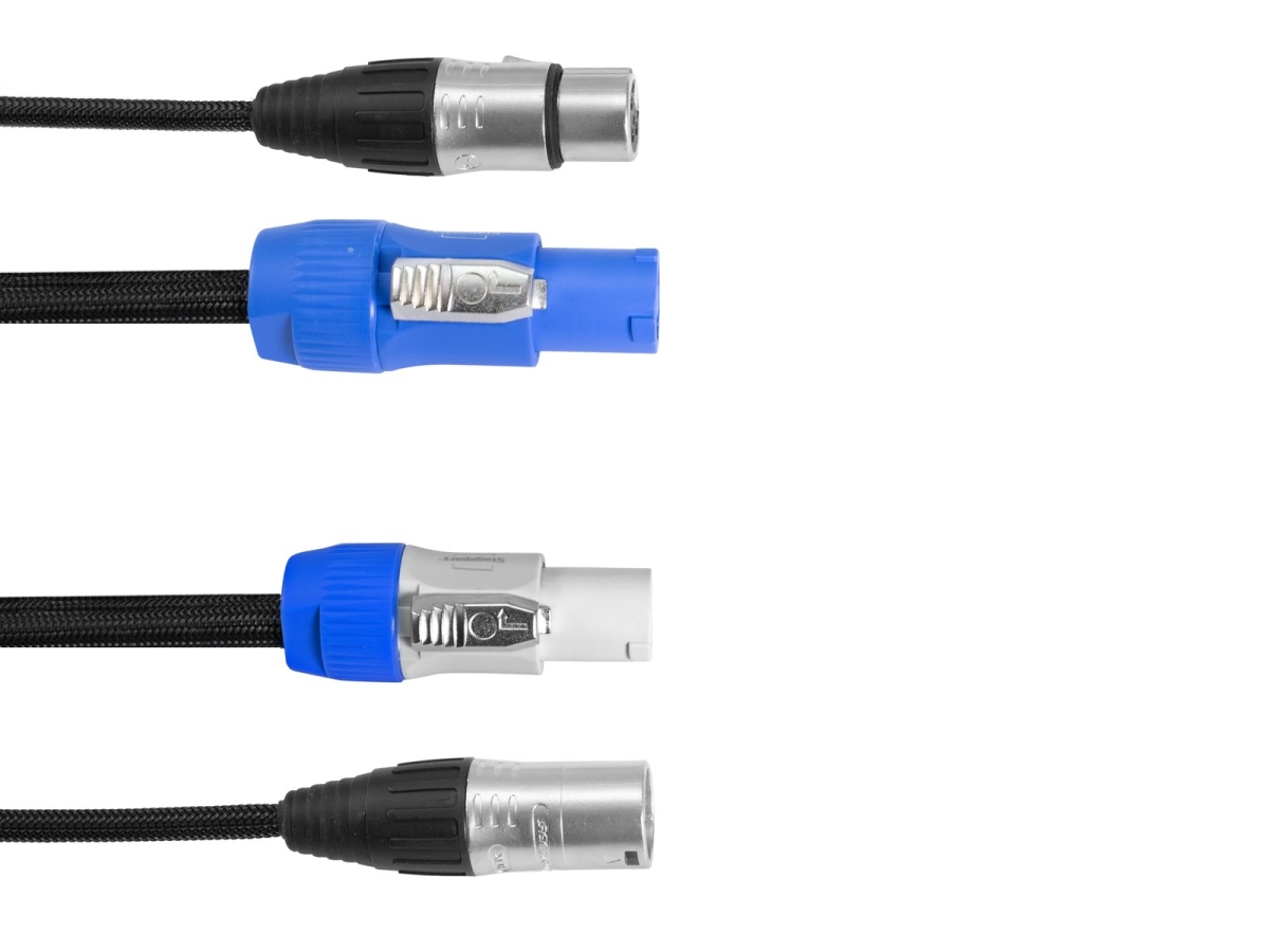 EUROLITECombi Cable DMX P-Con/5 pin XLR 3mArticle-No: 30227783