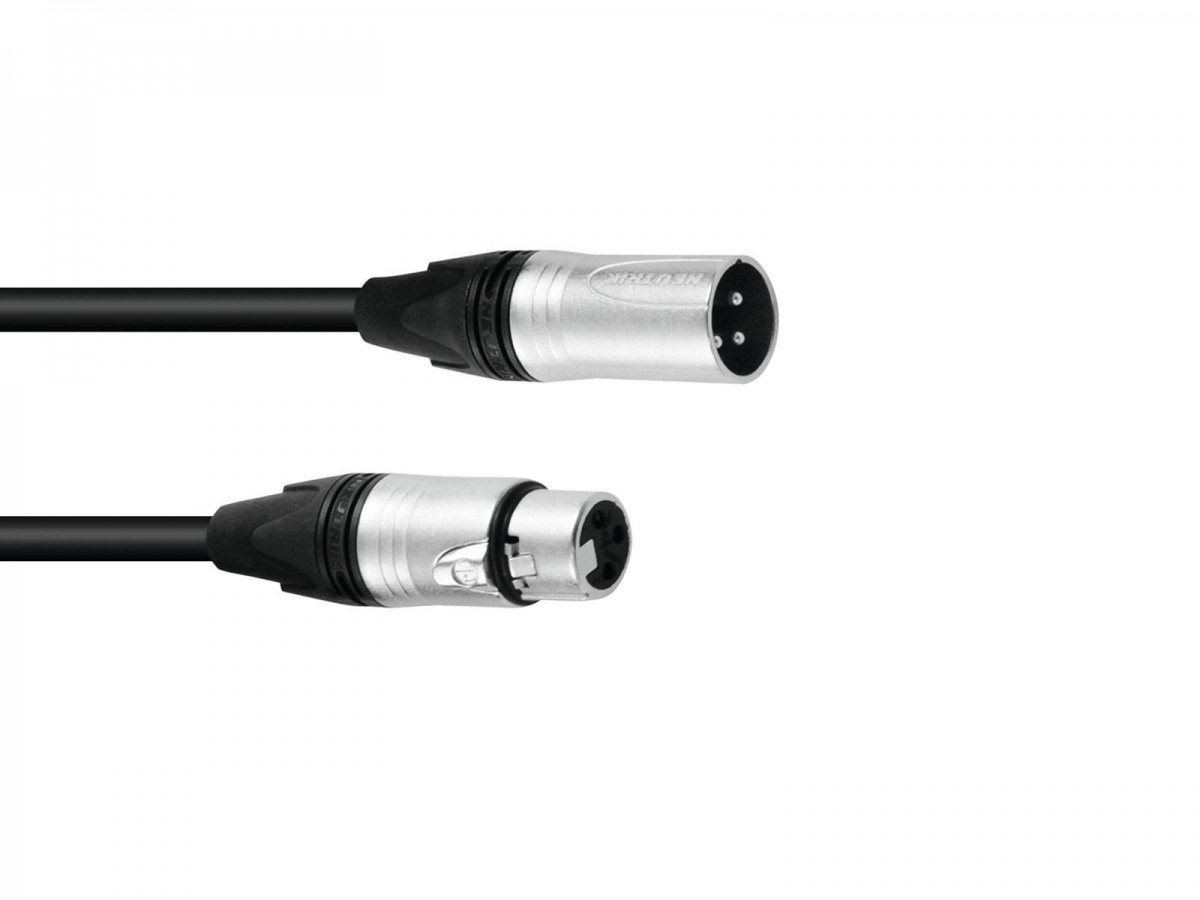 PSSODMX cable XLR 3pin 3m bk NeutrikArticle-No: 30227810