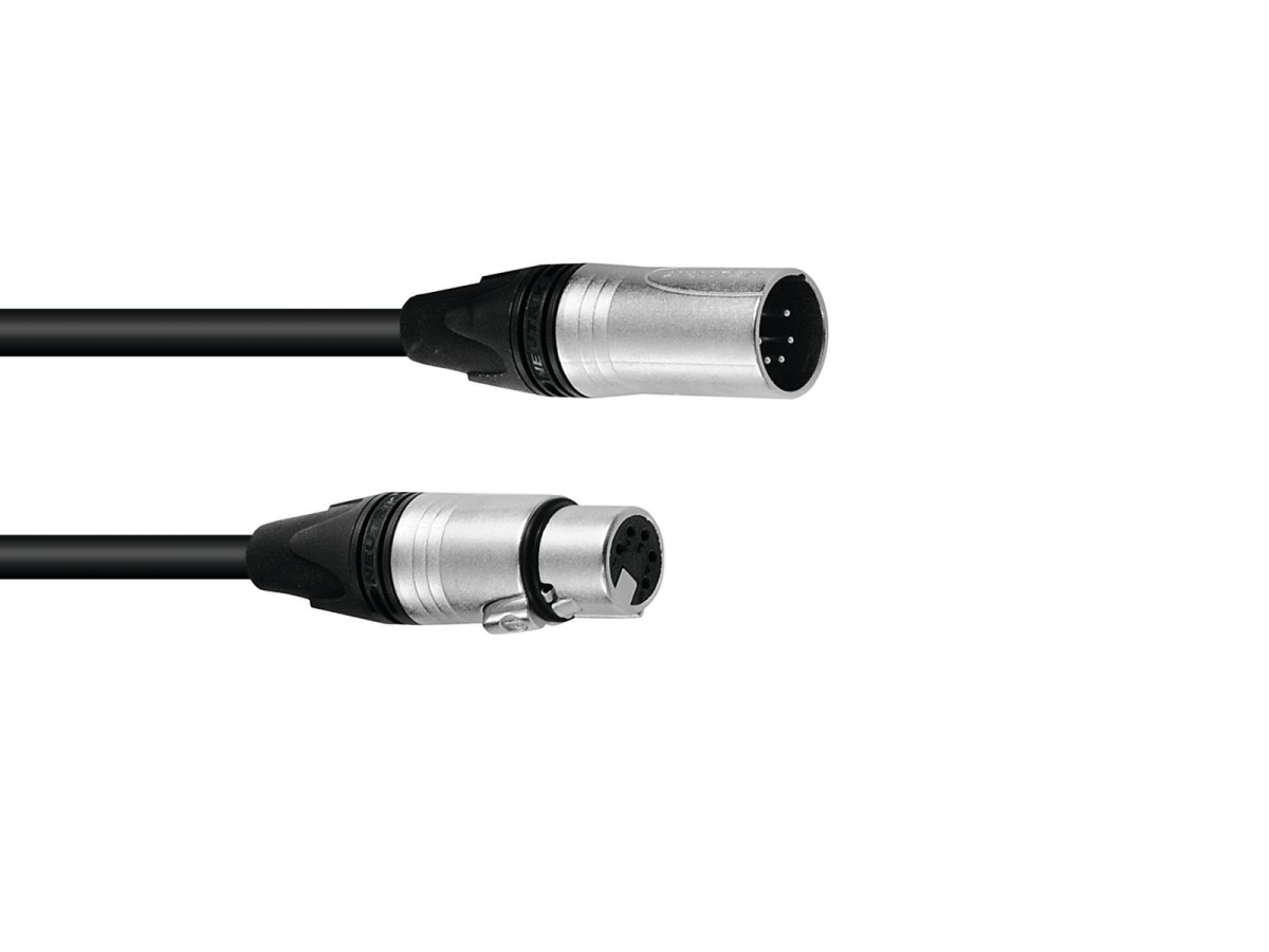 PSSODMX cable XLR 5pin 3m bk NeutrikArticle-No: 30227825