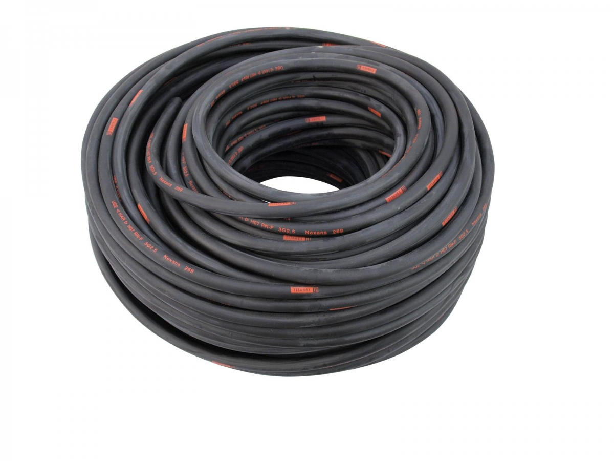 TITANEXPower Cable 3x2.5 100m H07RN-F
