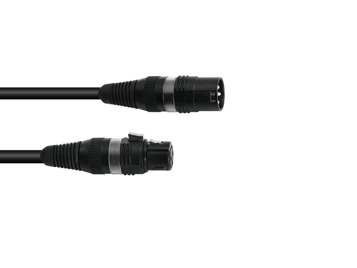 SOMMER CABLEDMX cable XLR 3pin 1m bk HiconArticle-No: 30307455