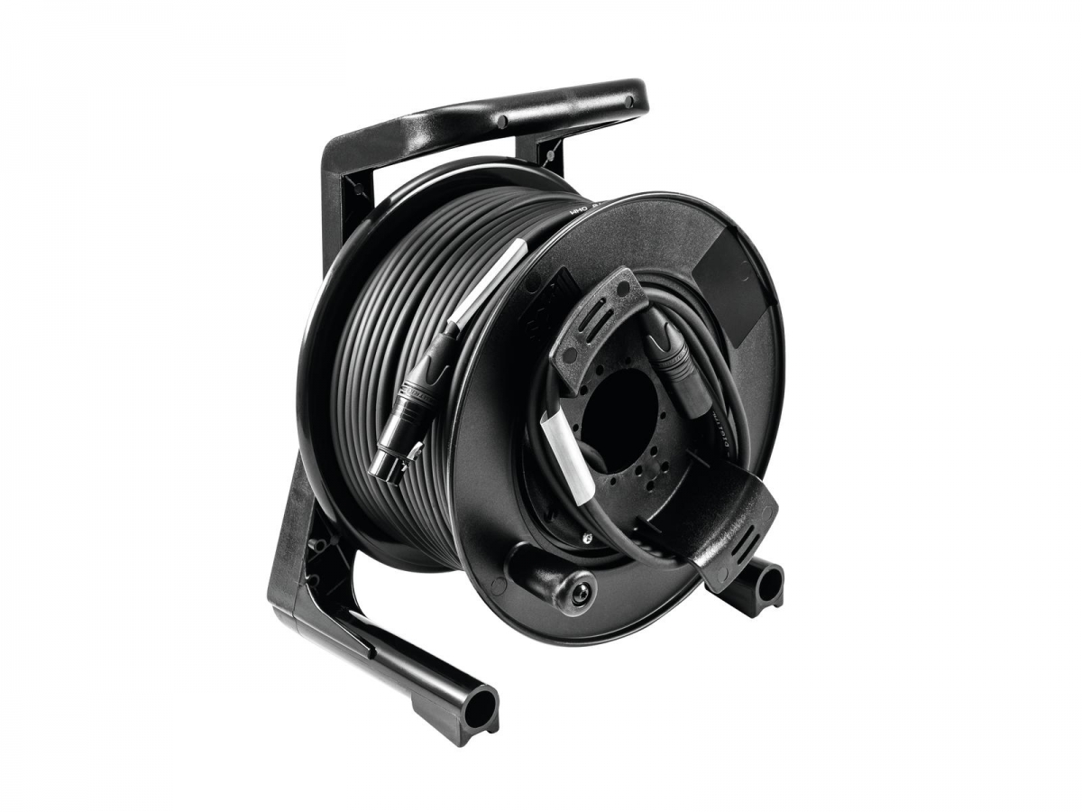 PSSODMX cable drum XLR 50m bk Neutrik 2x0.22Article-No: 3030745K