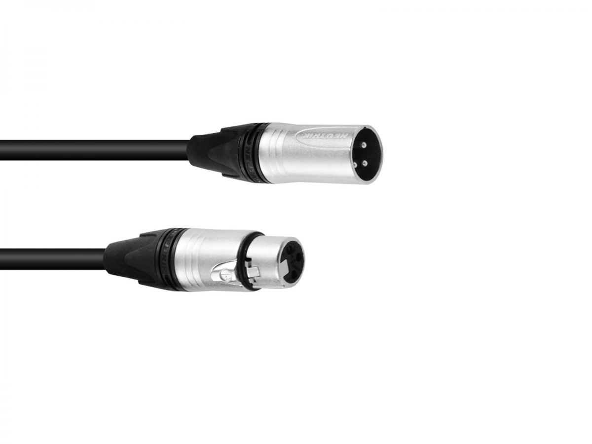 SOMMER CABLEDMX cable XLR 3pin 5m bk NeutrikArticle-No: 30307471