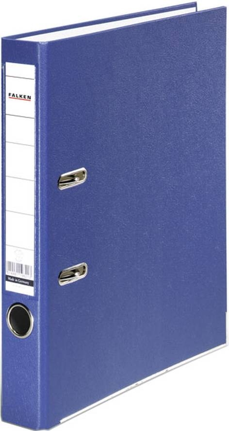 FalkenPlastic folder 50mm with blue label 09984154Article-No: 4014481195212
