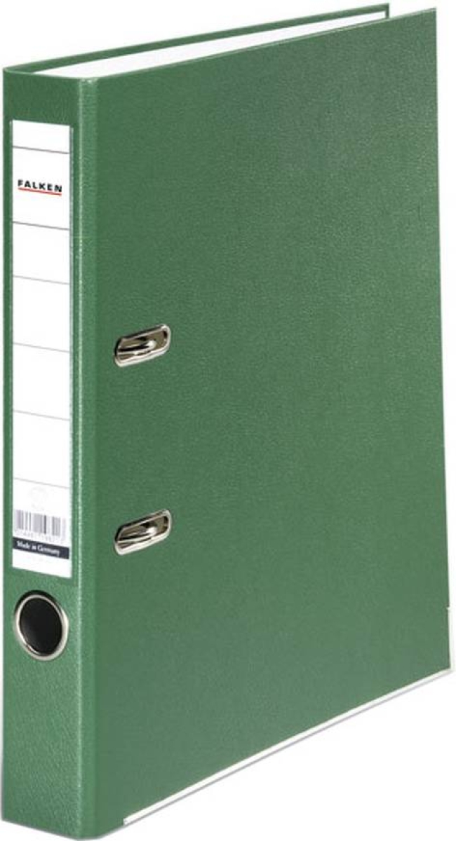 FalkenPlastic folder 50mm with green label 09984147Article-No: 4014481195311