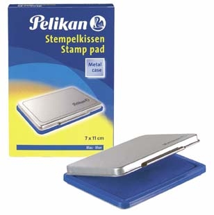 PelikanInk Pad Size 1 Blue 9X16Cm Metal HousingArticle-No: 4012700331120