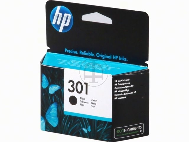Article-No: No.301 Packard Ink black HP Hewlett 884962894392 3ml cartridge CH561EE