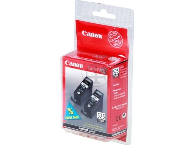 CanonInkjet cartridge Canon 525 PGI525PGBK black 2erArticle-No: 8714574554464