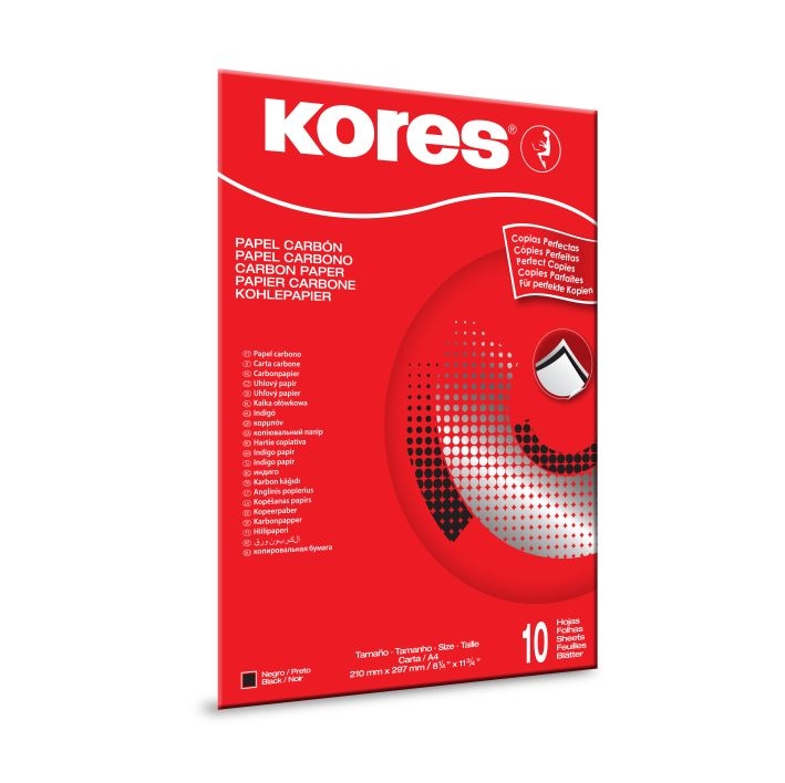 KoresKohlepapier Kores A4 10 Blatt-Preis für 10 BlattArtikel-Nr: 9023800789662