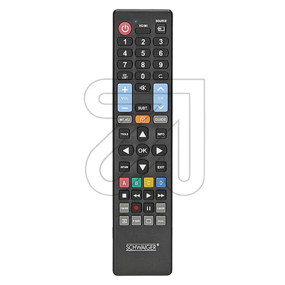 SchwaigerUniversal remote control UFB100U533Article-No: 318985