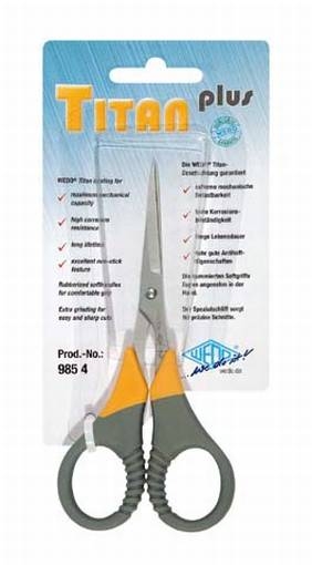 WedoSilhouette scissors Titan Plus rubber handles 11.5cmArticle-No: 4003801799872
