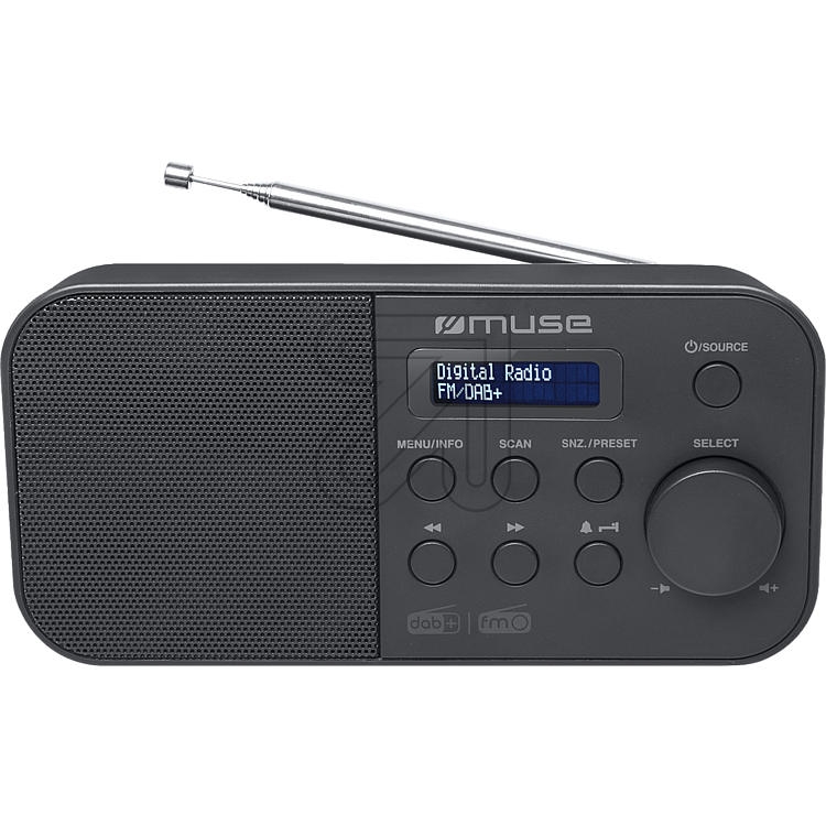 MuseDigital radio DAB/FM M-109 DBArticle-No: 321285