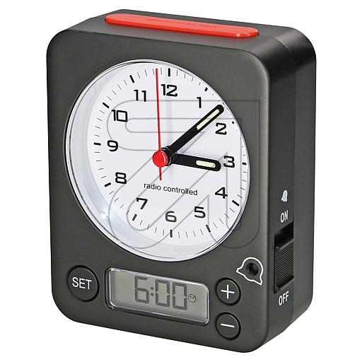 TFARadio controlled alarm clock Combo 60.1511.01.05 blackArticle-No: 324640