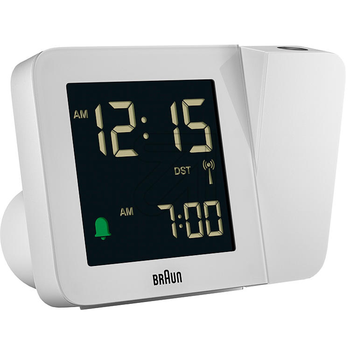 BraunRadio-controlled projection alarm clock BRAUN 67161 ws. BC15-DCF-WArticle-No: 326810