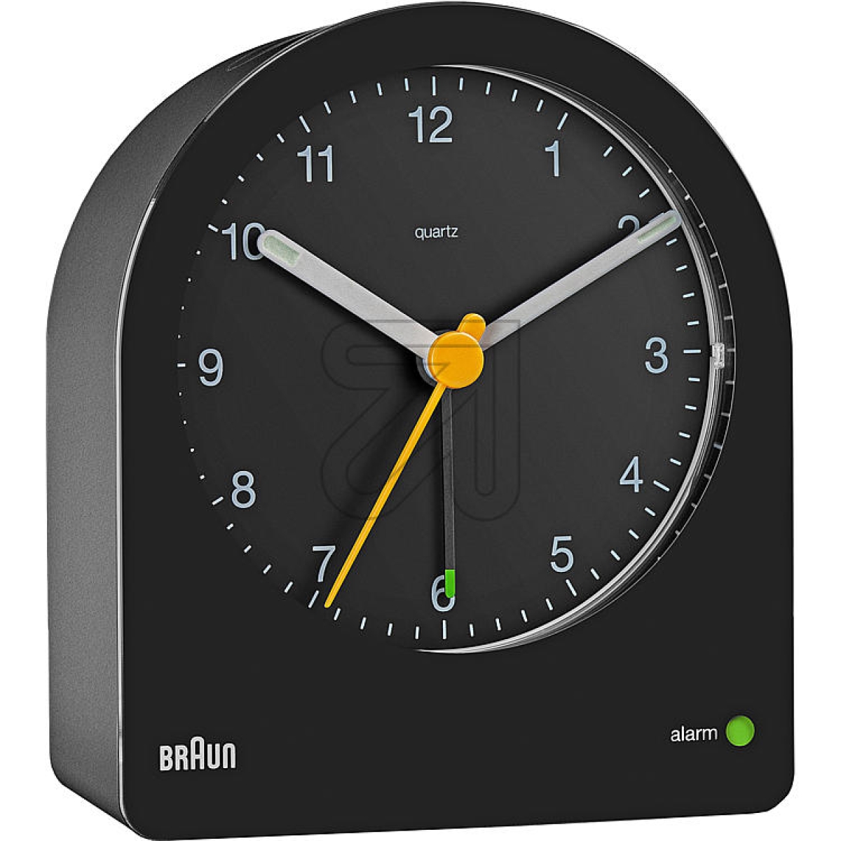 BraunQuartz alarm clock BRAUN 67591 black BC22BArticle-No: 326820