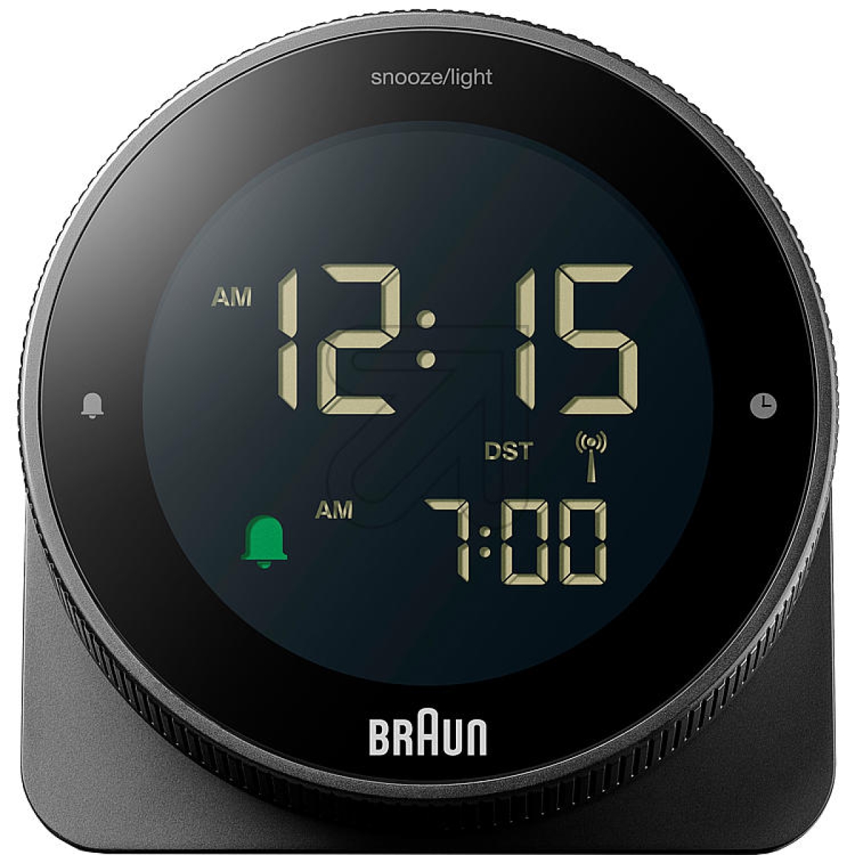 BraunRadio-controlled alarm clock BRAUN 67619 black BC24B-DCFArticle-No: 326860