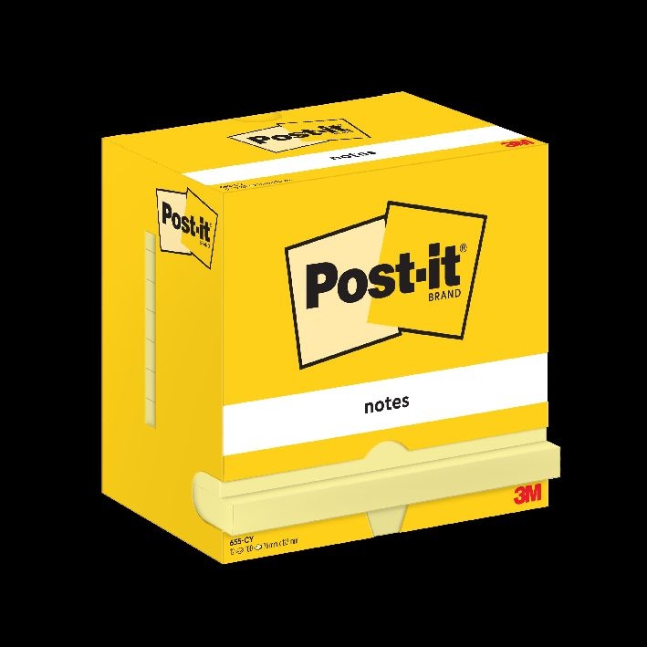 3MSticky Post-it Notes 127x76mm yellow 12x100 sheetsArticle-No: 4064035065867