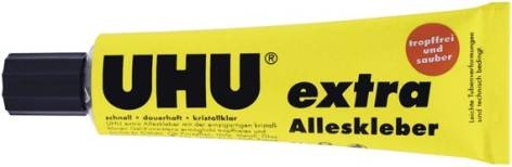 UHUExtra all-purpose glue 31g tube drip-free clean 46015-Price for 0.0310 kgArticle-No: 4026700460155