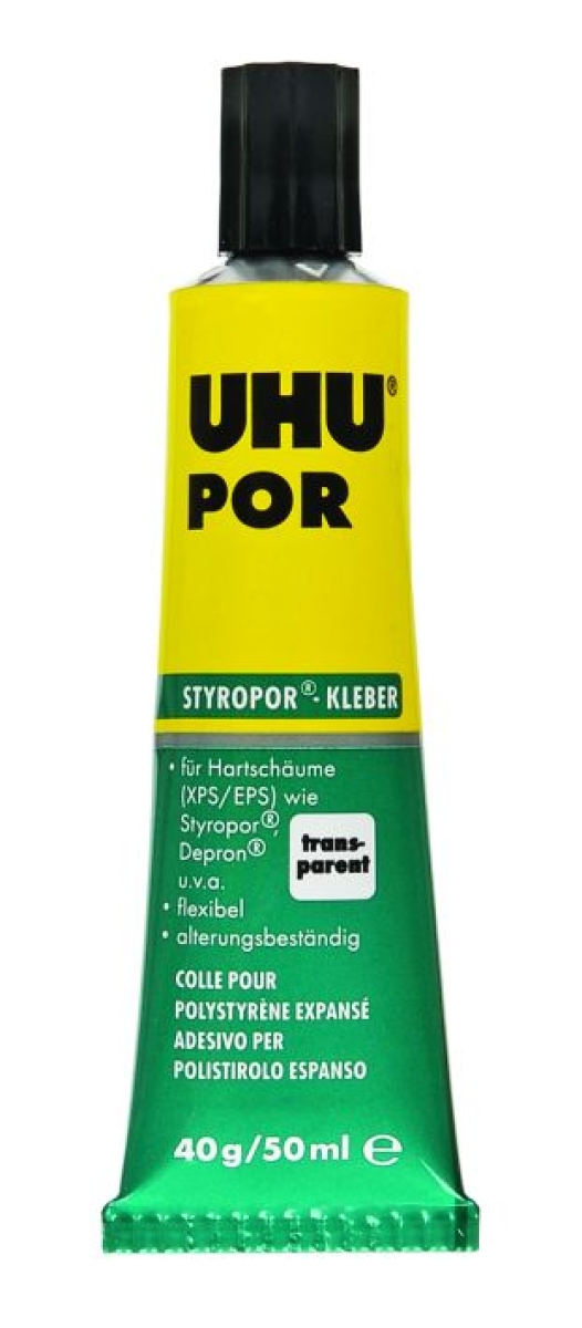 UHUPor plastic/model building glue 40g tube 45900-Price for 0.0400 kgArticle-No: 4026700459005