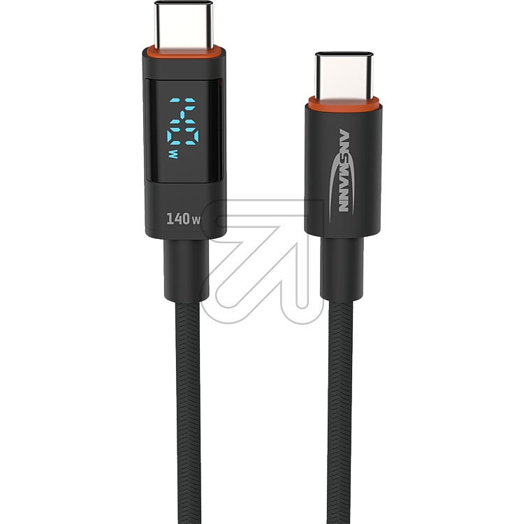 AnsmannUSB cable type C to type C USB 1700-0176 120 cmArticle-No: 351510