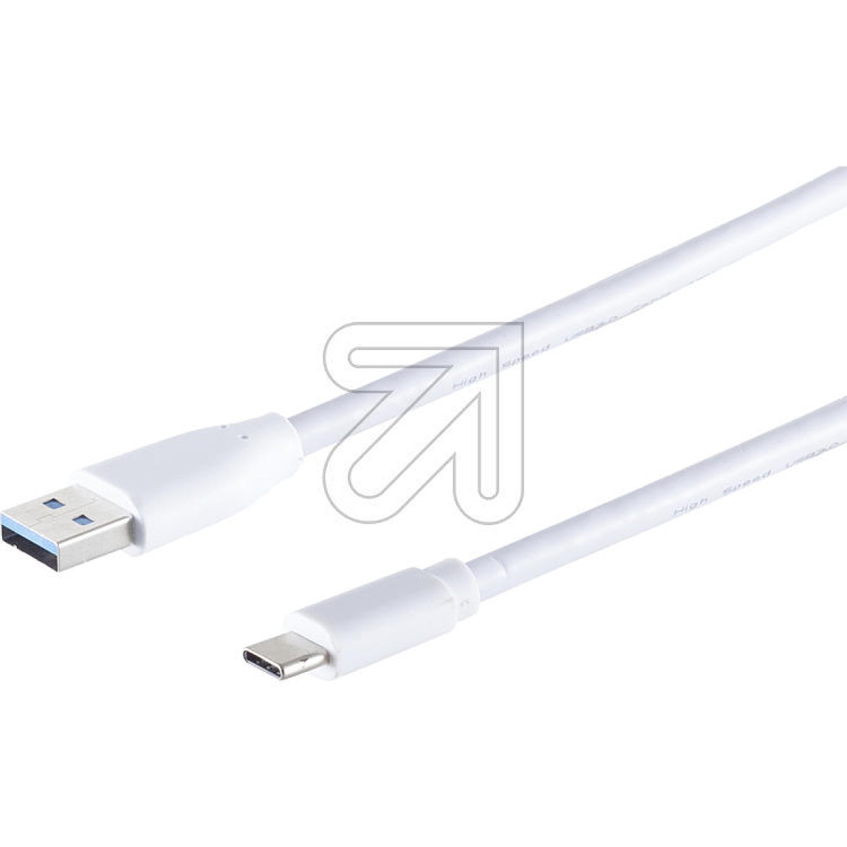 S-ConnUSB cable, USB 3.0 A to USB 3.1 type C, white, 3m 13-31046