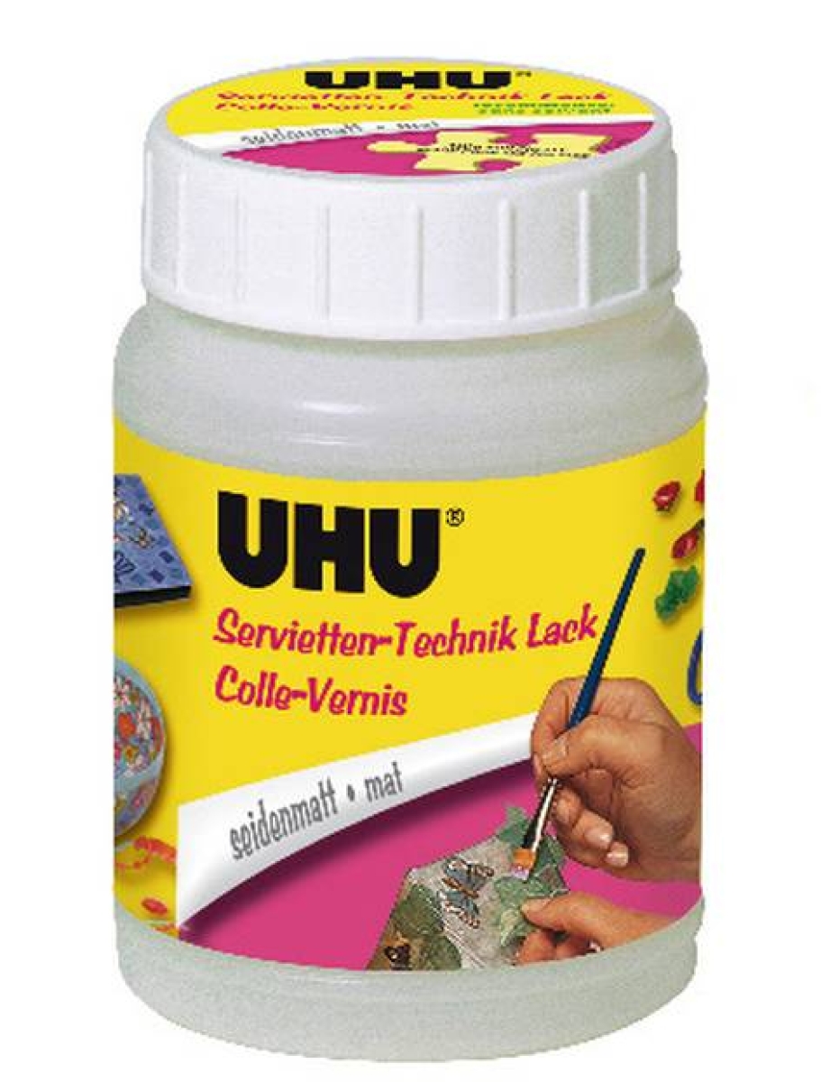 UHUNapkin technology varnish 150ml silky gloss 47435-Price for 0.1500 kgArticle-No: 4026700474350
