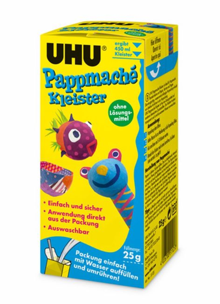 UHUPaper mache paste 25g. 51125-Price for 0.0250 kgArticle-No: 4026700511253