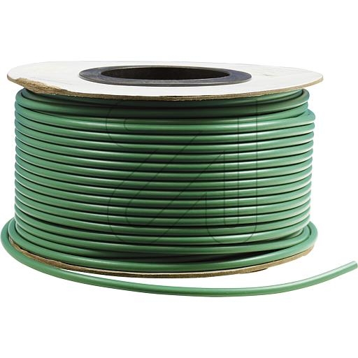elmatVideo cable 0.6/3.7 green 10350230 100 m ring 171519 BauPVO-EN 50575/fire class: E-Price for 100 pcs.Article-No: 368230