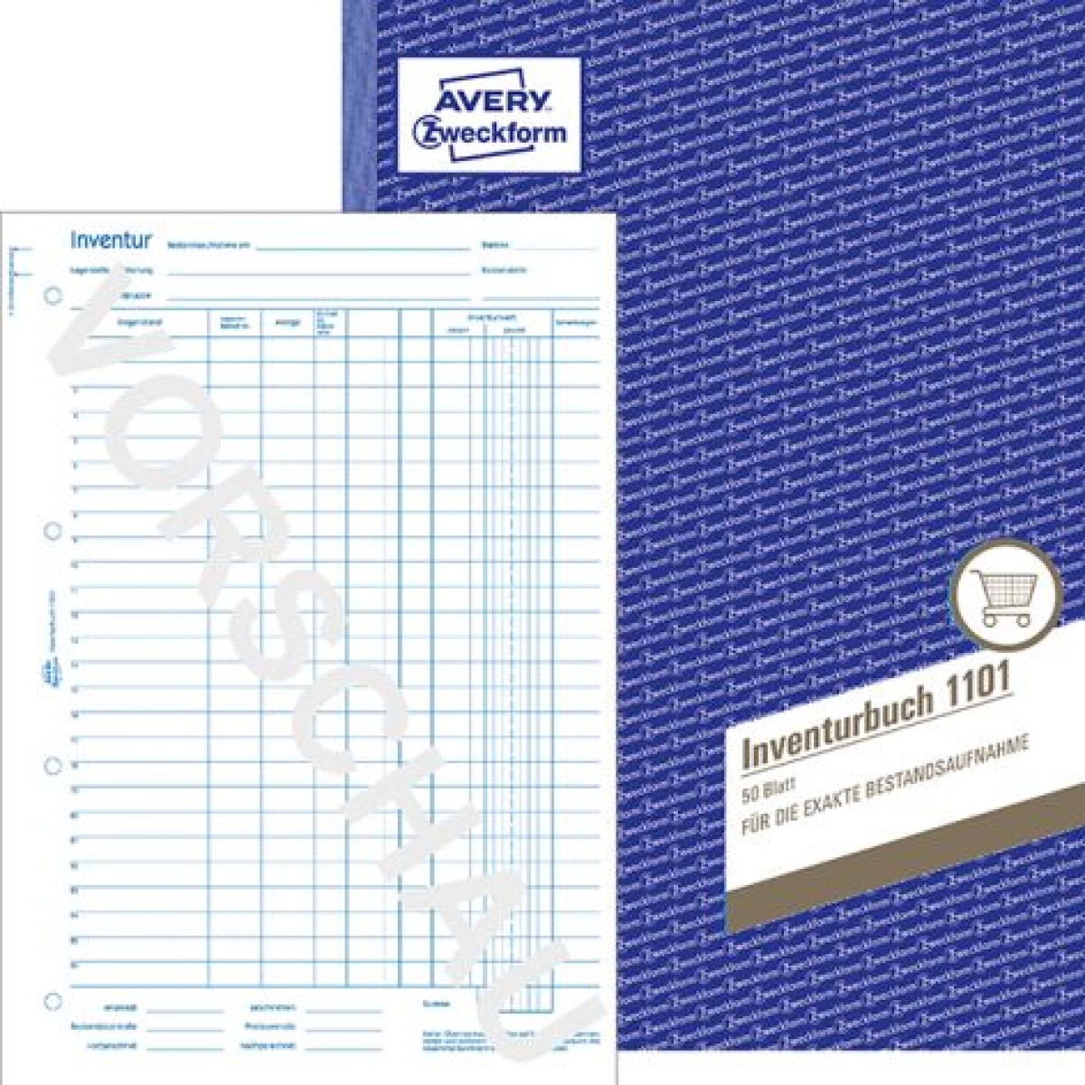 ZweckformInventory book A4 50 sheets 1101Article-No: 4004182011010