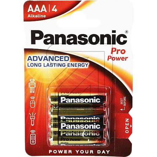 PanasonicPro-Power Micro LR03PPG/4BP-Preis für 4 St.