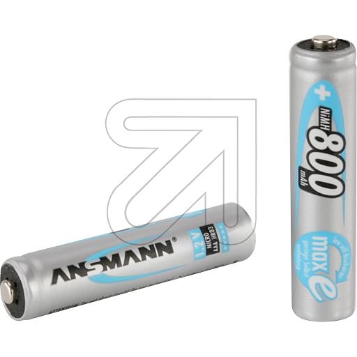 AnsmannNiMH battery Micro 800 mAh MaxE 5030981Article-No: 374485