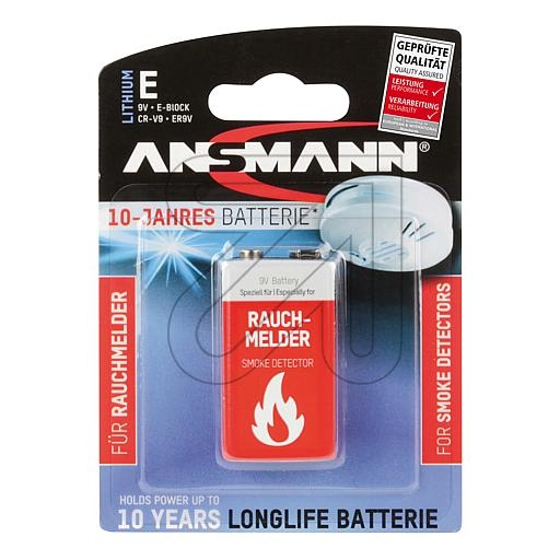 AnsmannLithium-Batterie BlockE für Rauchmelder 5021023-01Artikel-Nr: 374530