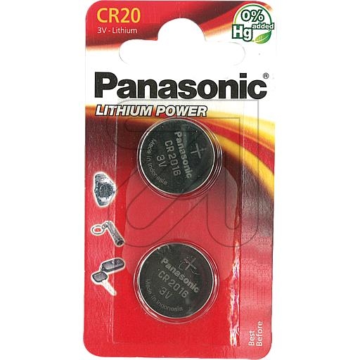 PanasonicKnopfzelle CR-2025EL/2B-Preis für 2 St.