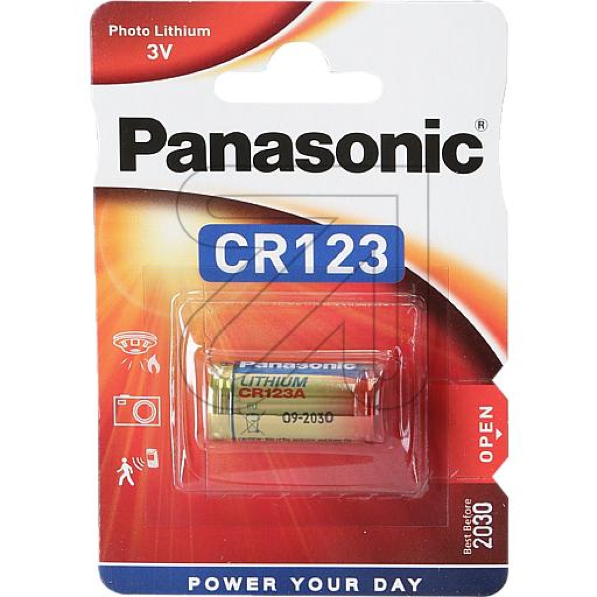 PanasonicFoto-Batterie CR-123AL/1BP