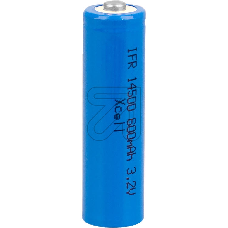 XCellLi-ion battery X14500IFR 600mAh 3.2V 144886 XCellArticle-No: 376585