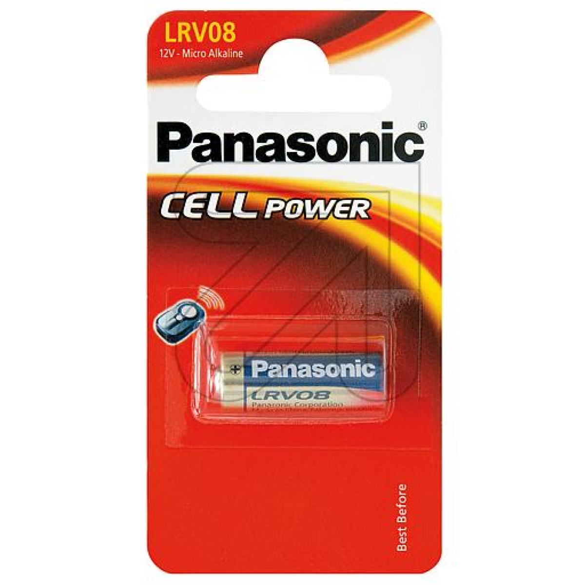 PanasonicAlkali-Batterie LRV08L/1BE