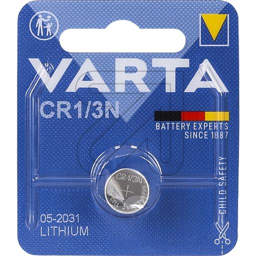 VARTALithium-Batterie Varta VCR 1/3 NArtikel-Nr: 376955