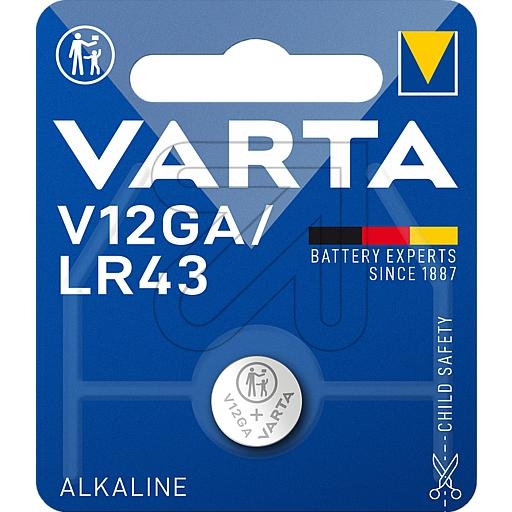 VARTAKnopfzelle Alkali Varta V12GA