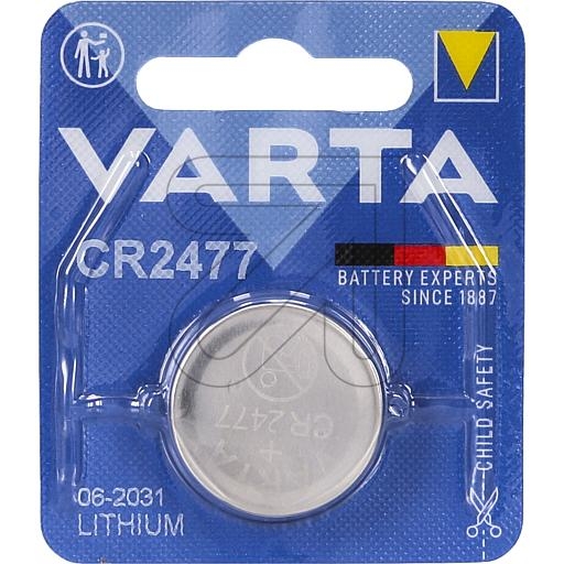 VARTALithium battery Varta CR 2477Article-No: 377450