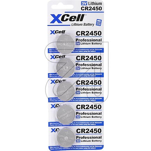 XCellLithium button cell 3.0V 145594-Price for 5 pcs.Article-No: 377460
