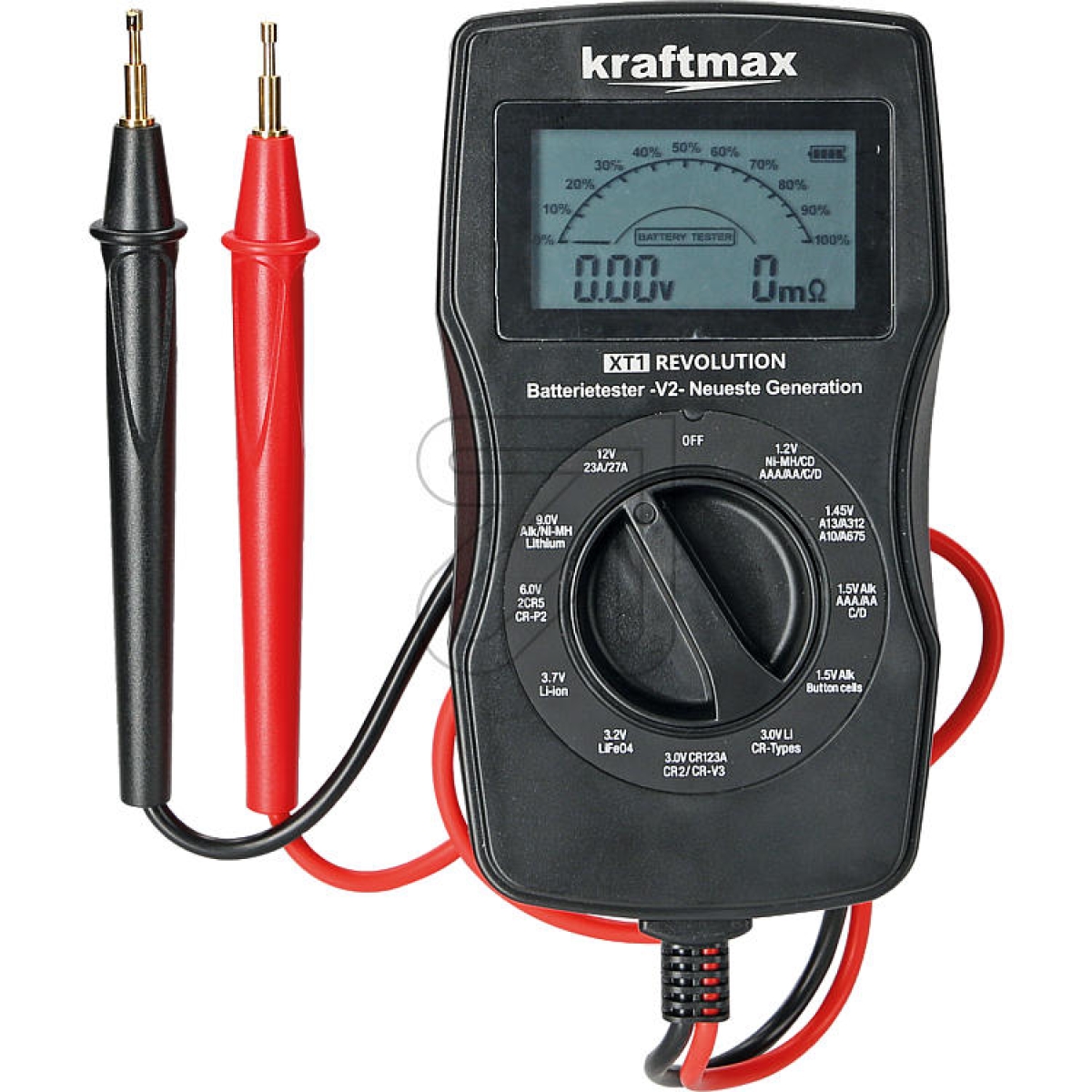 kraftmaxBattery tester Kraftmax XT1Article-No: 379060