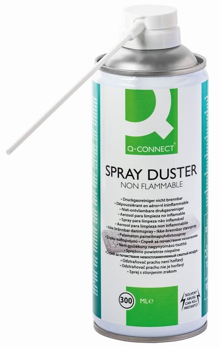 Q-ConnectCompressed air spray 300ml, non-flammable Connect-Price for 0.3000 literArticle-No: 5705831045057