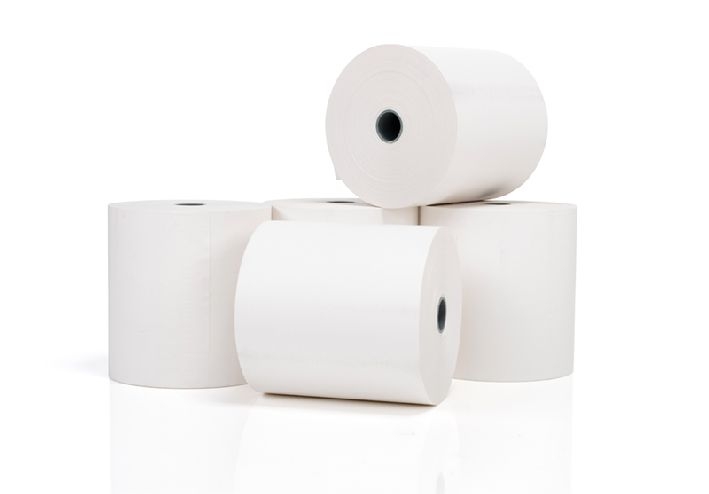 VeitThermal roll blanco 80mm/63mm/12mm 50 meters-Price for 5 pcs.Article-No: 4017279590473