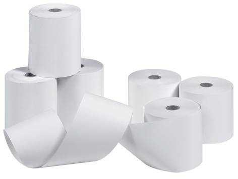 VeitThermal roll blanco 57mm/45mm/12mm 25 meters-Price for 5 pcs.Article-No: 4017279608031