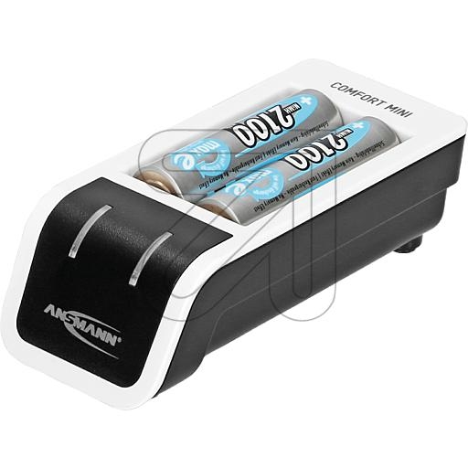 AnsmannCharger Comfort Mini incl. batteries 1001-0091-01 AnsmannArticle-No: 382355