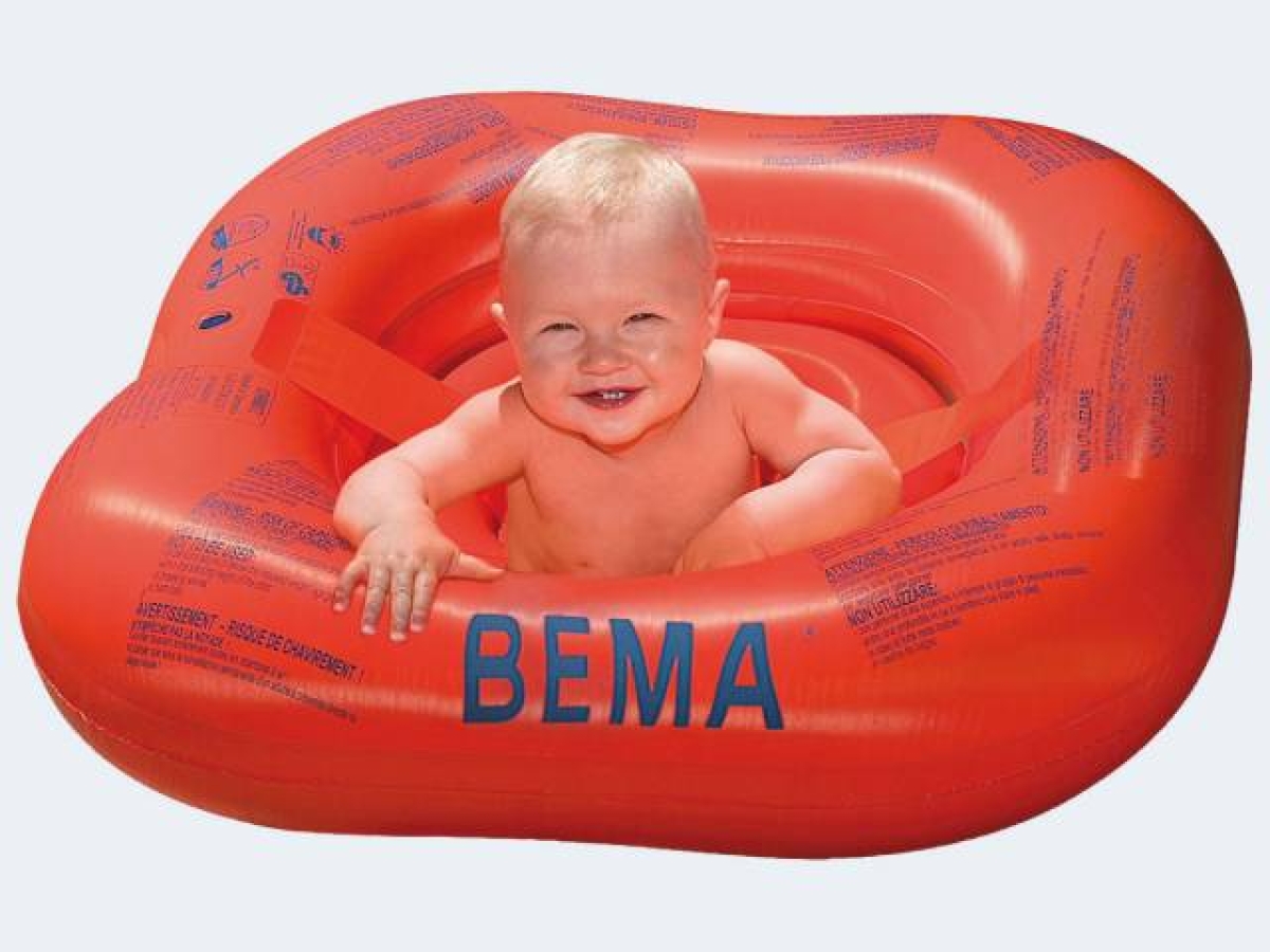 Happy PeopleBEMA baby swimming seat 72x70cm 1J/-11kg with straps 18005Article-No: 4008332180052