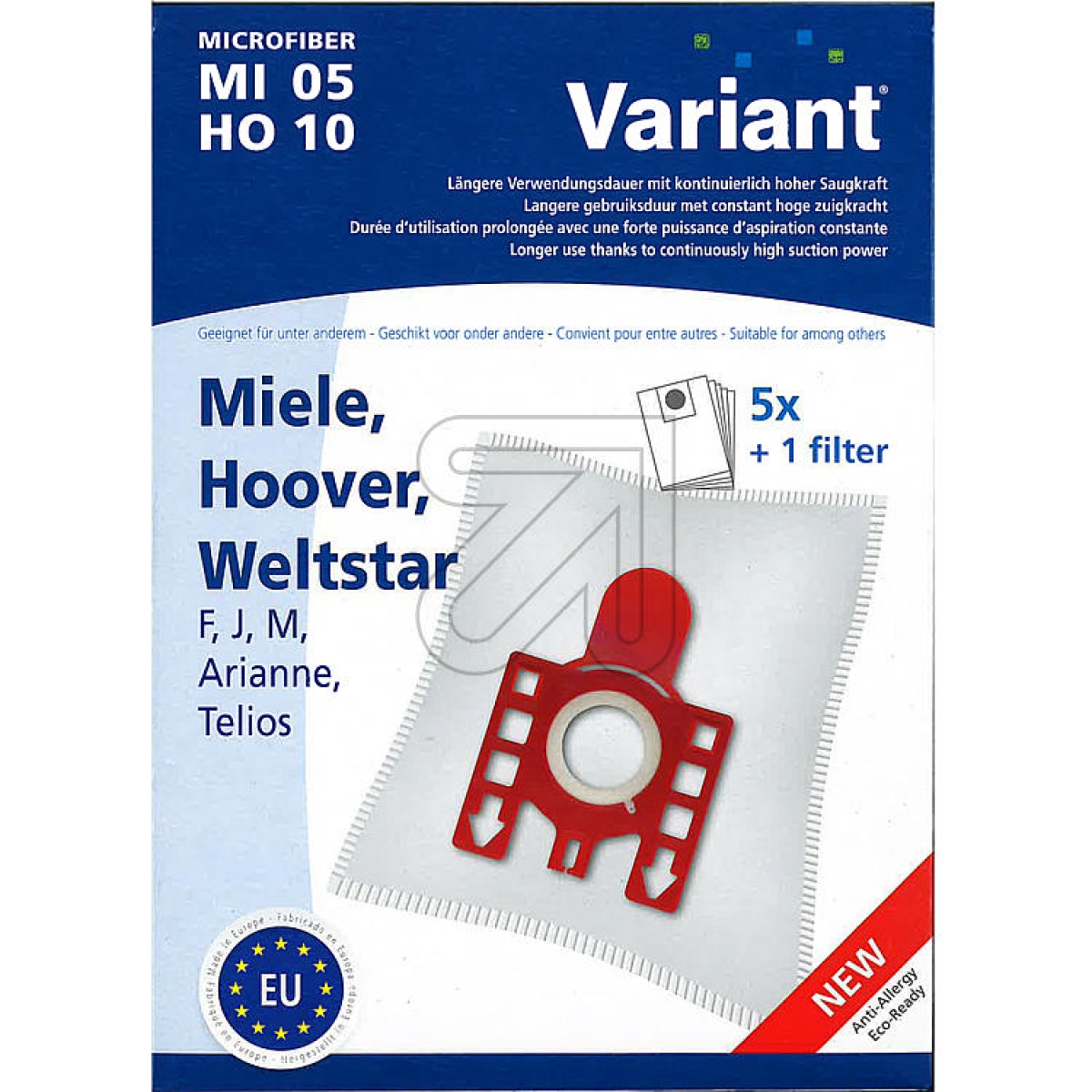 VariantDust bag MI 05/HO 10Article-No: 454125